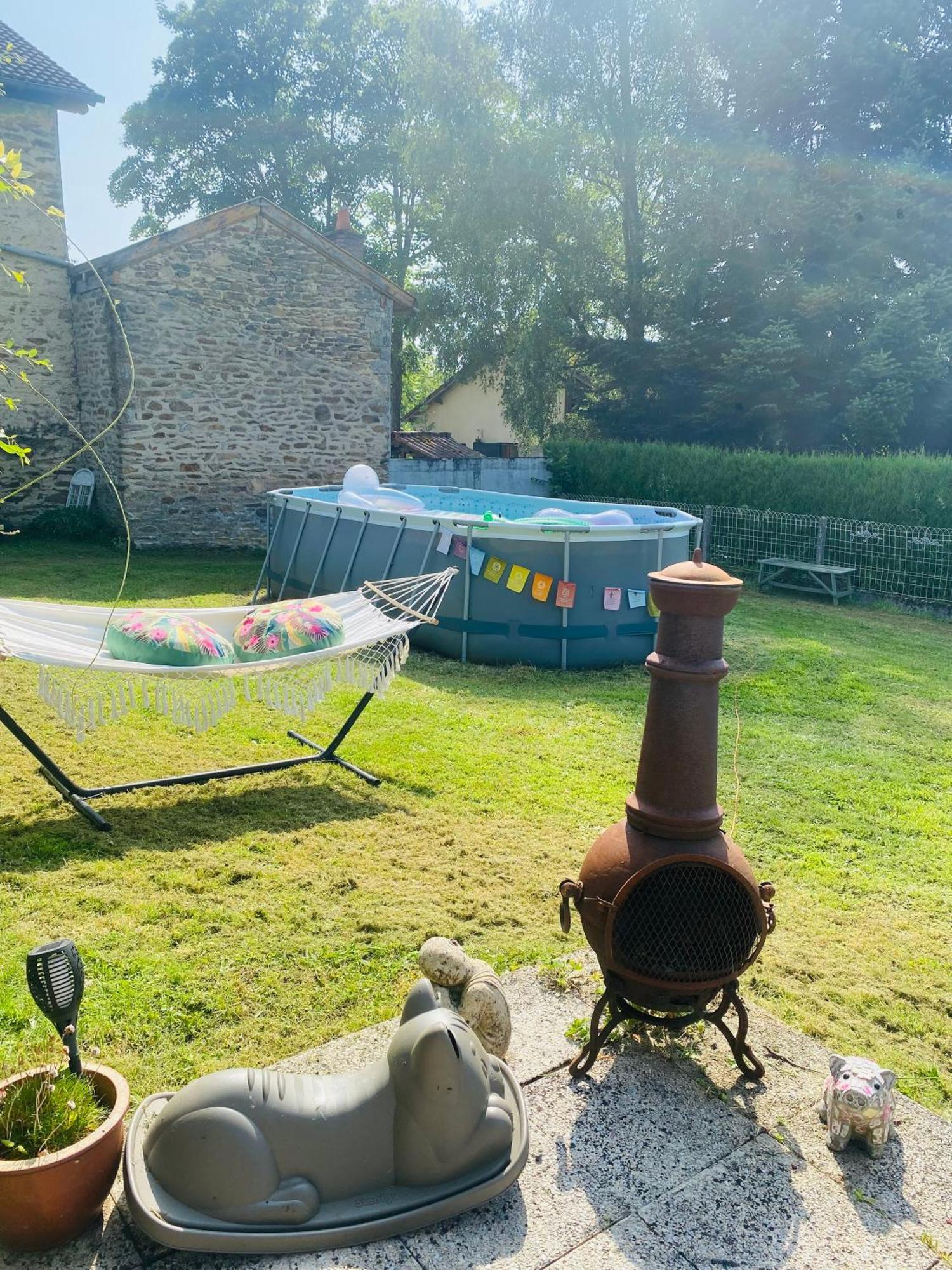 Maison Blanche De Hudson Cussac  Buitenkant foto